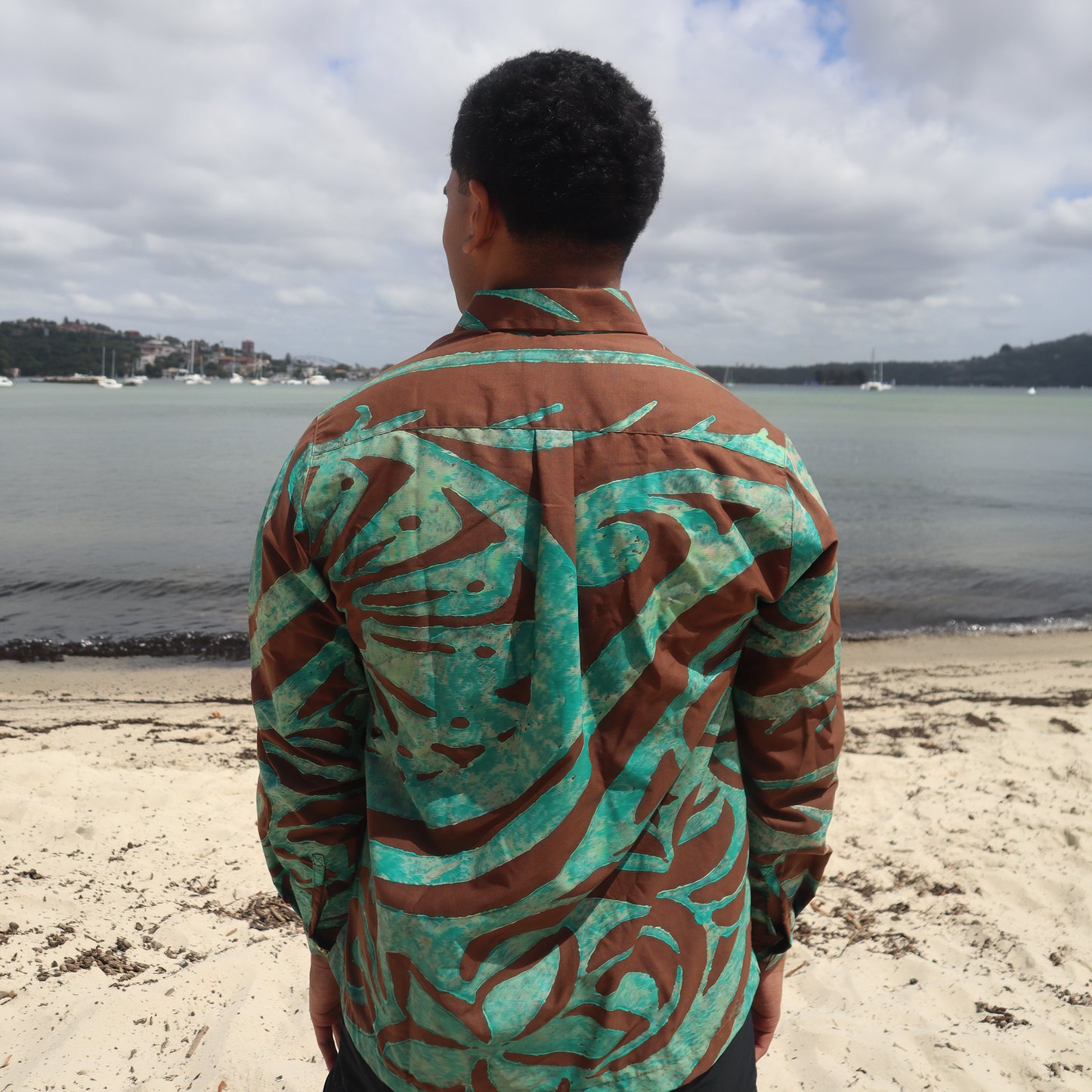 Men’s Long Sleeve Shirt – Forever Polynesia × PIA