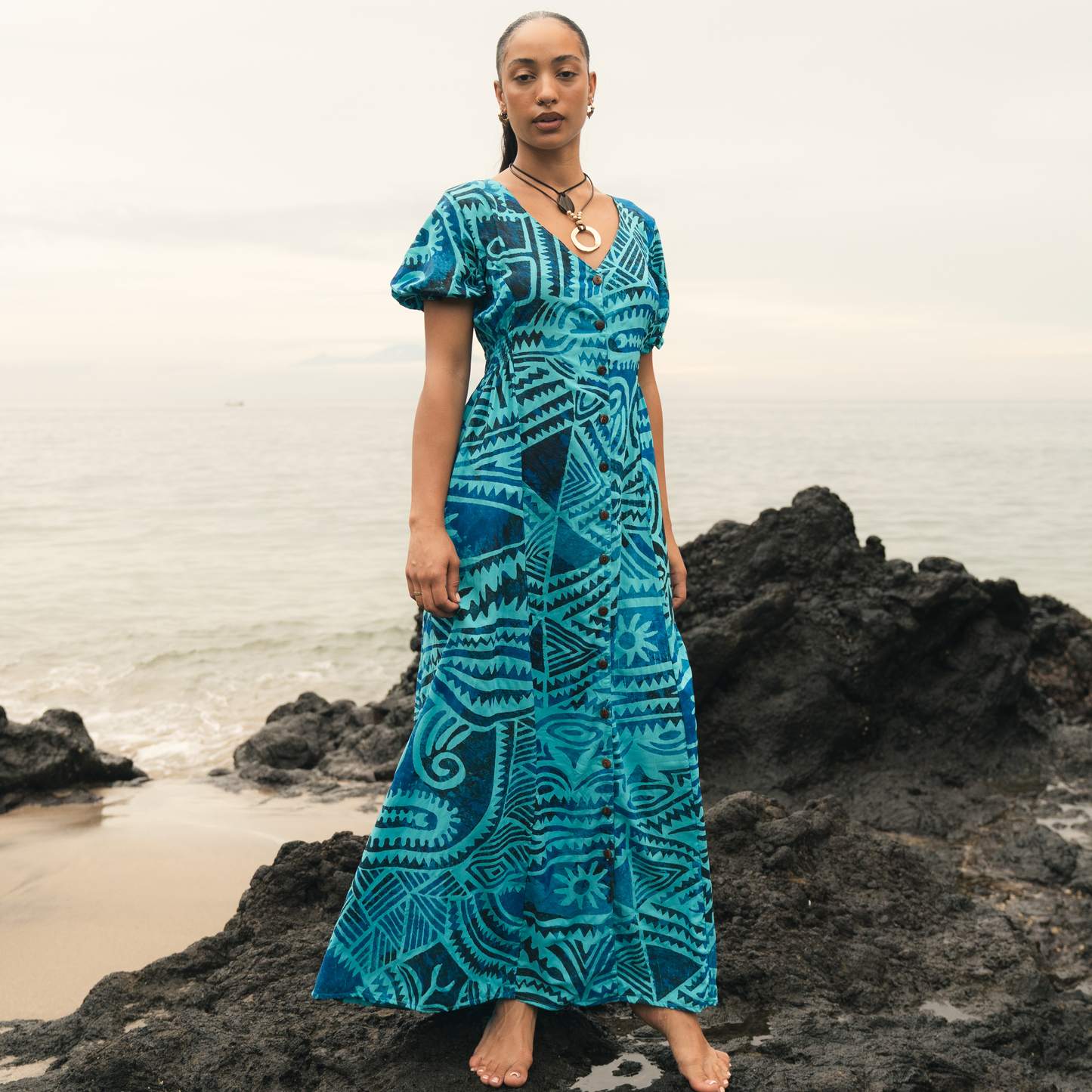 Mālō e Lelei Dress – Forever Polynesia × PIA