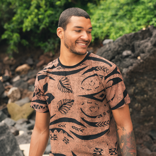 Men’s Round Neck T-Shirt – Forever Polynesia × PIA