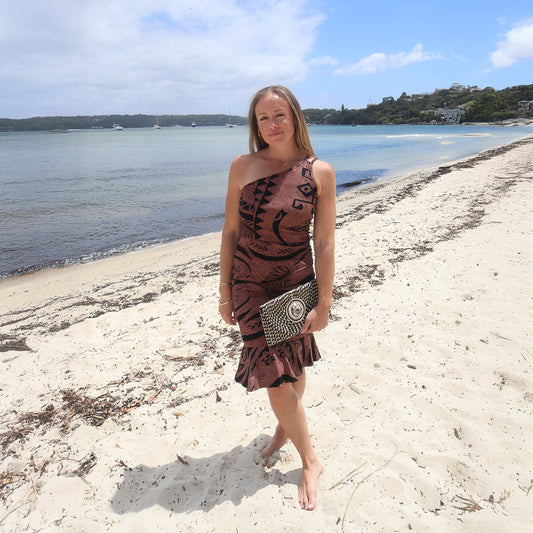 Kealoʻa x Forever Polynesia – One-of-a-Kind Loa Small Clutch