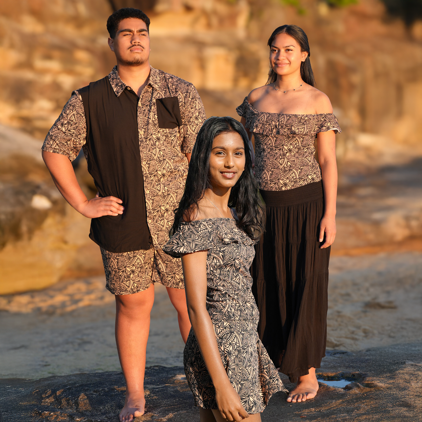 Pangai Family Set – Beige (3 pieces)