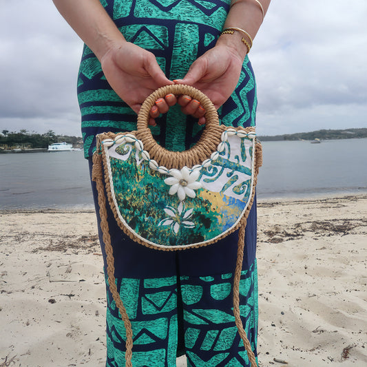 Kealoʻa x Forever Polynesia – One-of-a-Kind Hanitea Small Side Bag