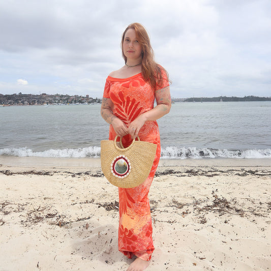 Kealoʻa x Forever Polynesia – One-of-a-Kind Kaya Handbag III