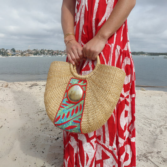 Kealoʻa x Forever Polynesia – One-of-a-Kind Kaya Handbag I
