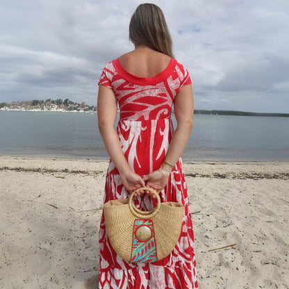 Kealoʻa x Forever Polynesia – One-of-a-Kind Kaya Handbag I