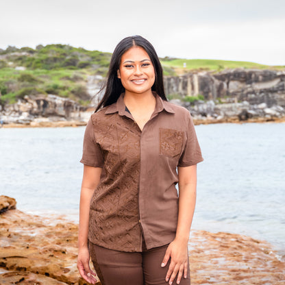 Levuka & Zion Matching Shirt Set