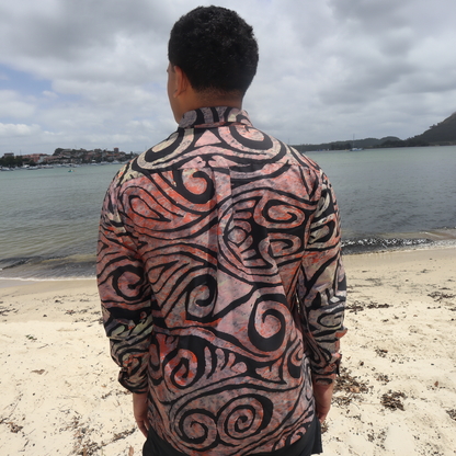 Men’s Long Sleeve Shirt – Forever Polynesia × PIA