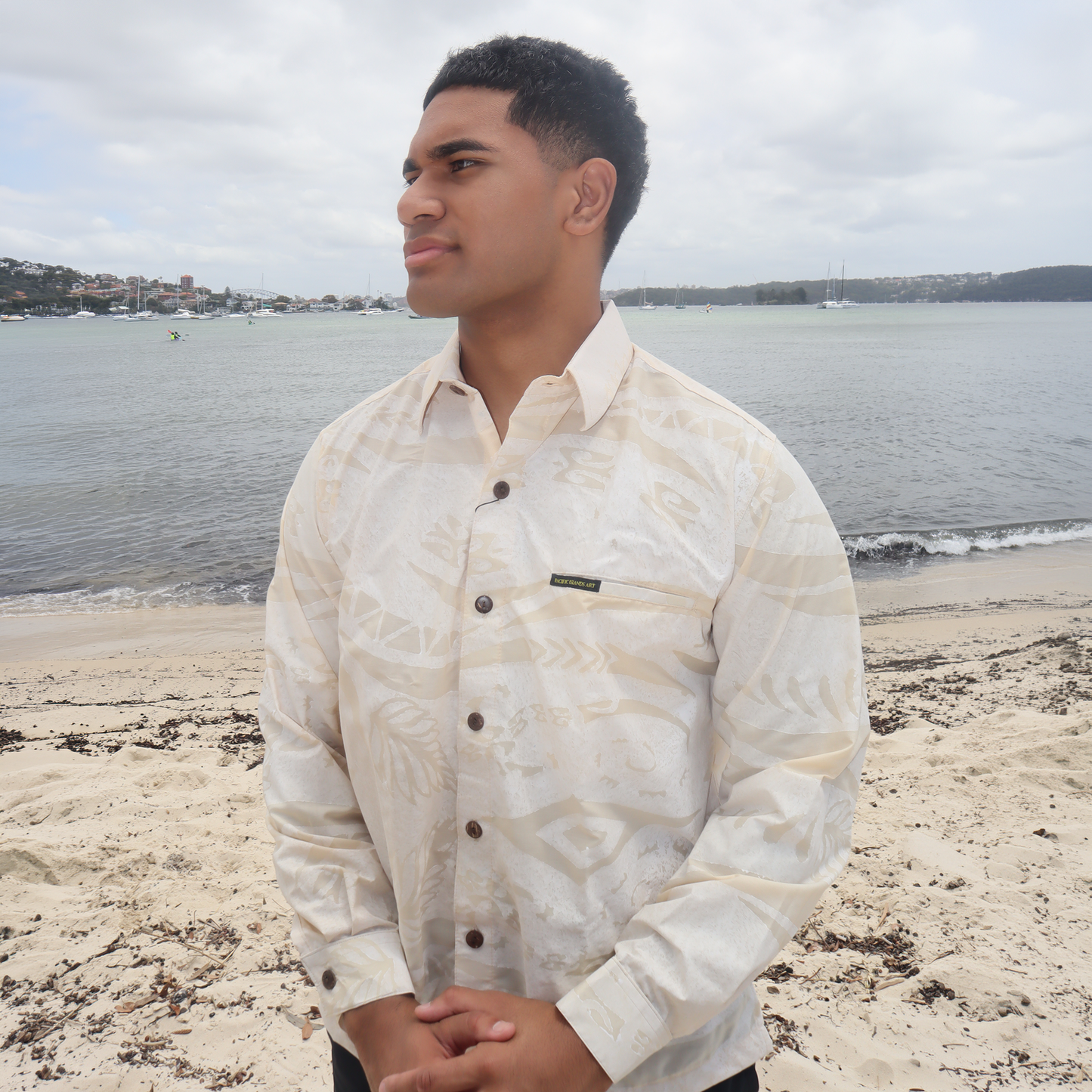 Men’s Long Sleeve Shirt – Forever Polynesia × PIA