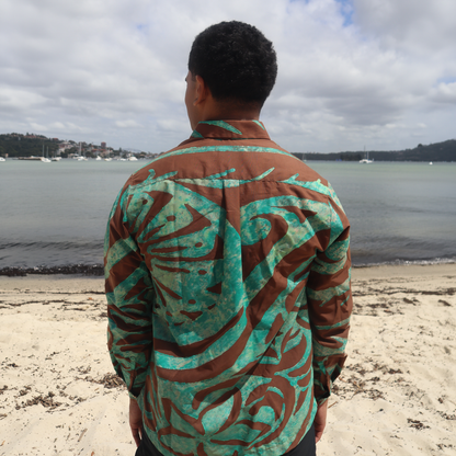 Men’s Long Sleeve Shirt – Forever Polynesia × PIA