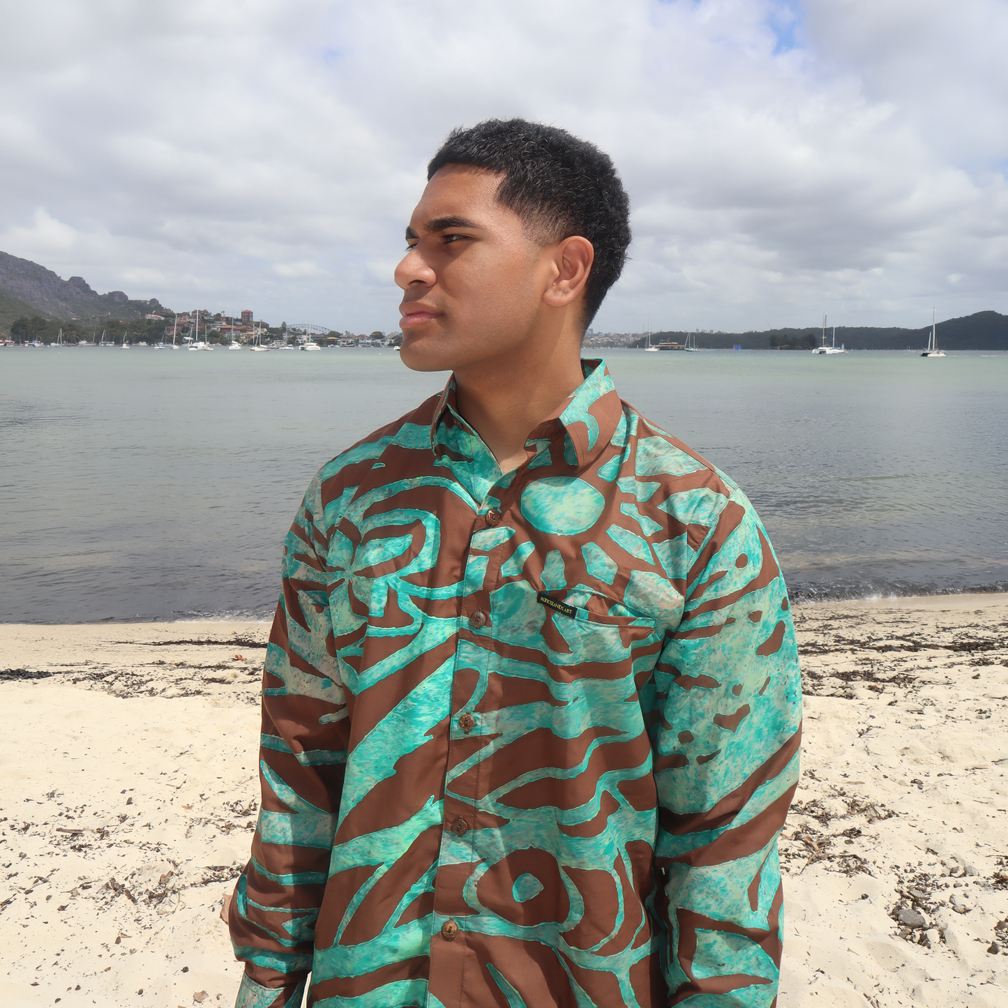 Men’s Long Sleeve Shirt – Forever Polynesia × PIA