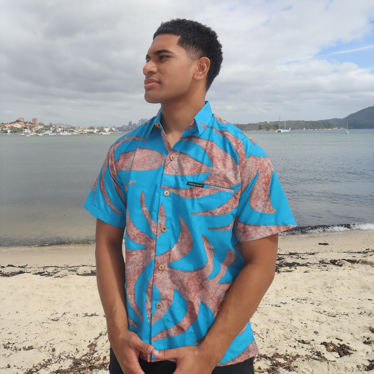 Men’s Short Sleeve Shirt – Forever Polynesia × PIA