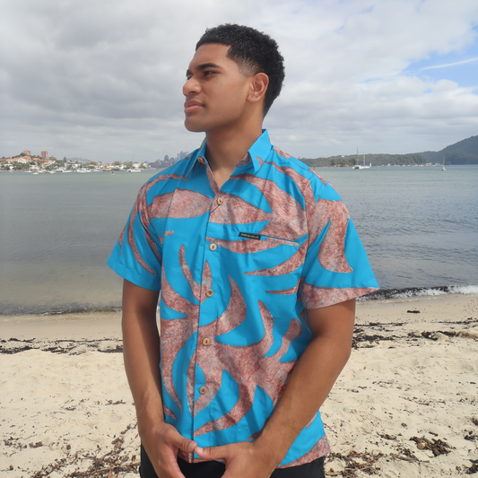 Men’s Short Sleeve Shirt – Forever Polynesia × PIA