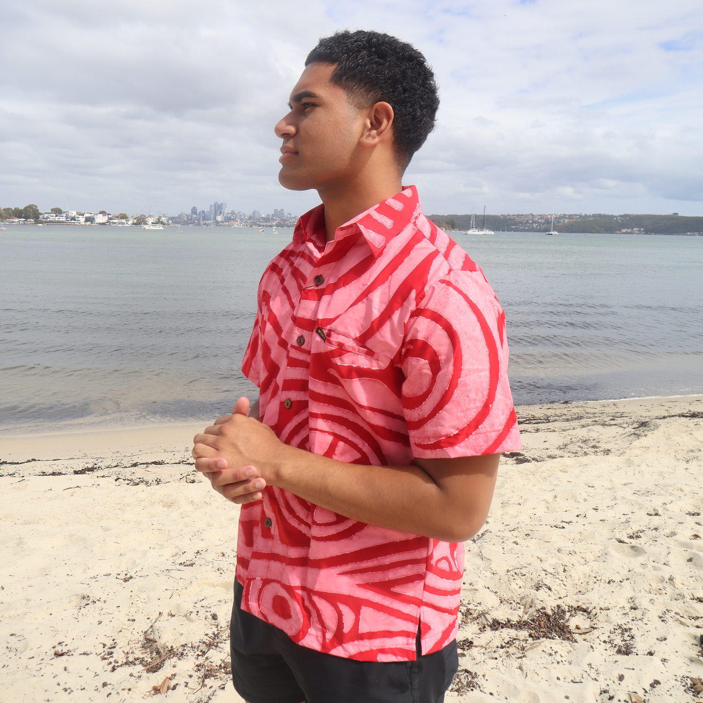 Men’s Short Sleeve Shirt – Forever Polynesia × PIA