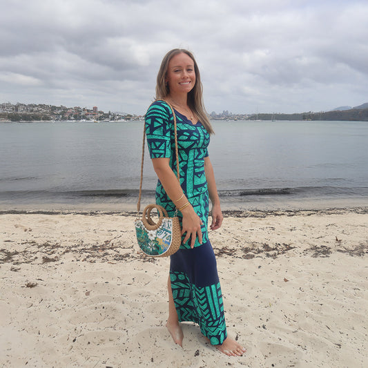 Kealoʻa x Forever Polynesia – One-of-a-Kind Hanitea Small Side Bag