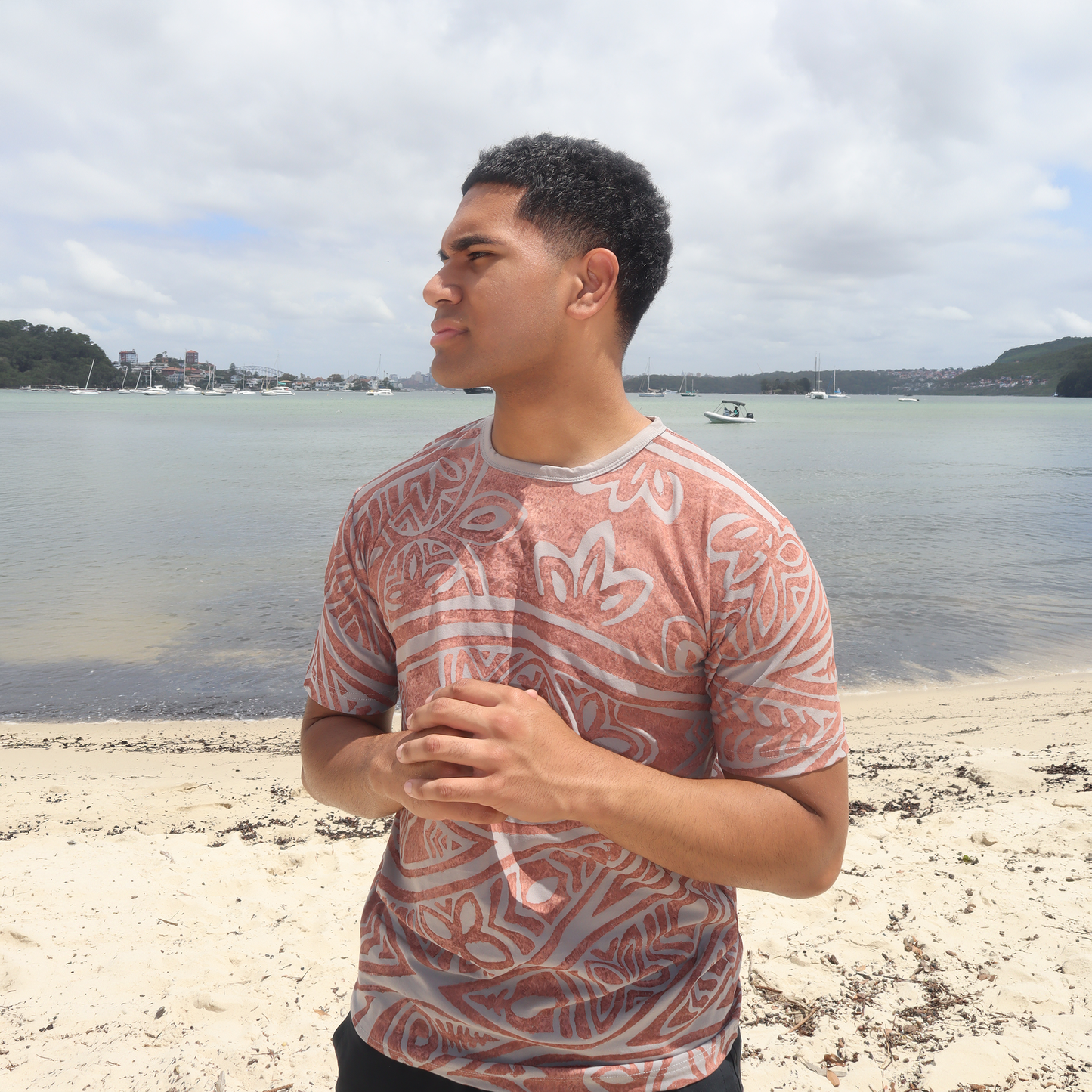 Men’s Round Neck T-Shirt – Forever Polynesia × PIA