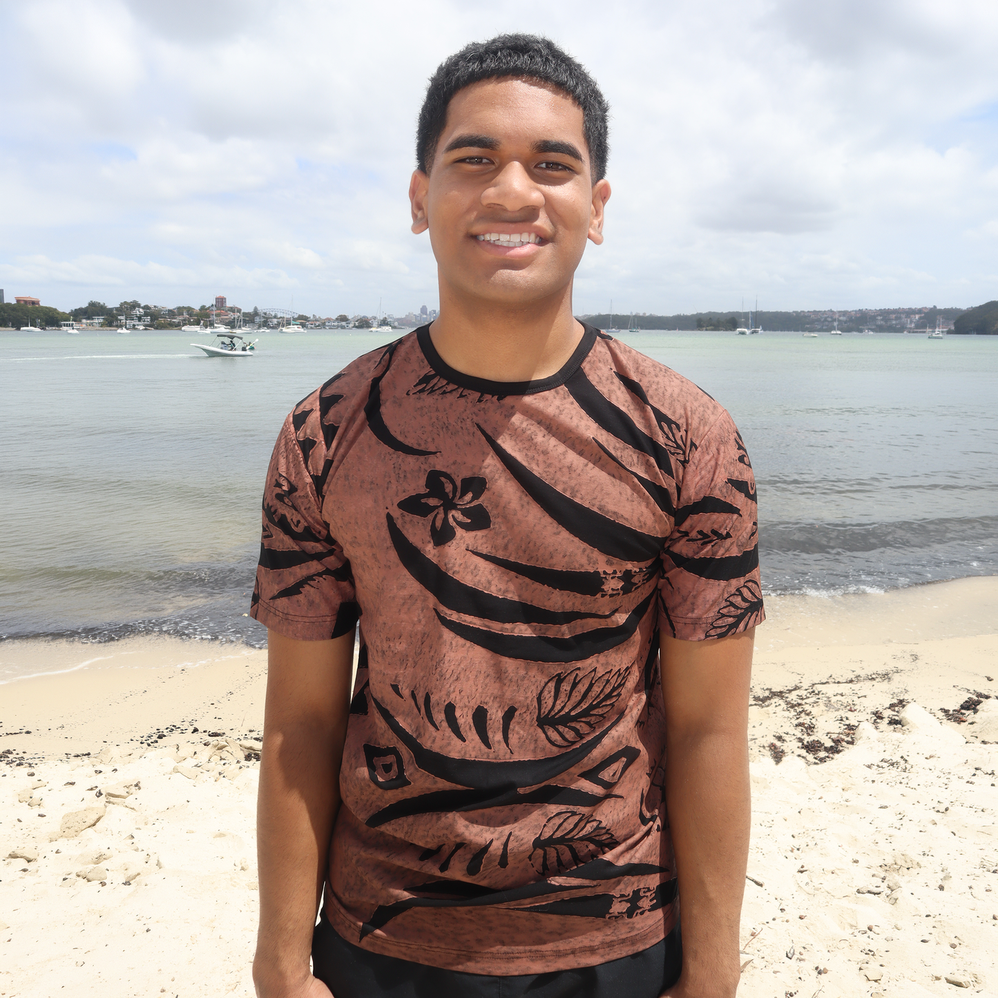 Men’s Round Neck T-Shirt – Forever Polynesia × PIA