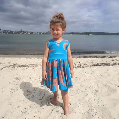 Terehei Dress (Girls) – Forever Polynesia × PIA
