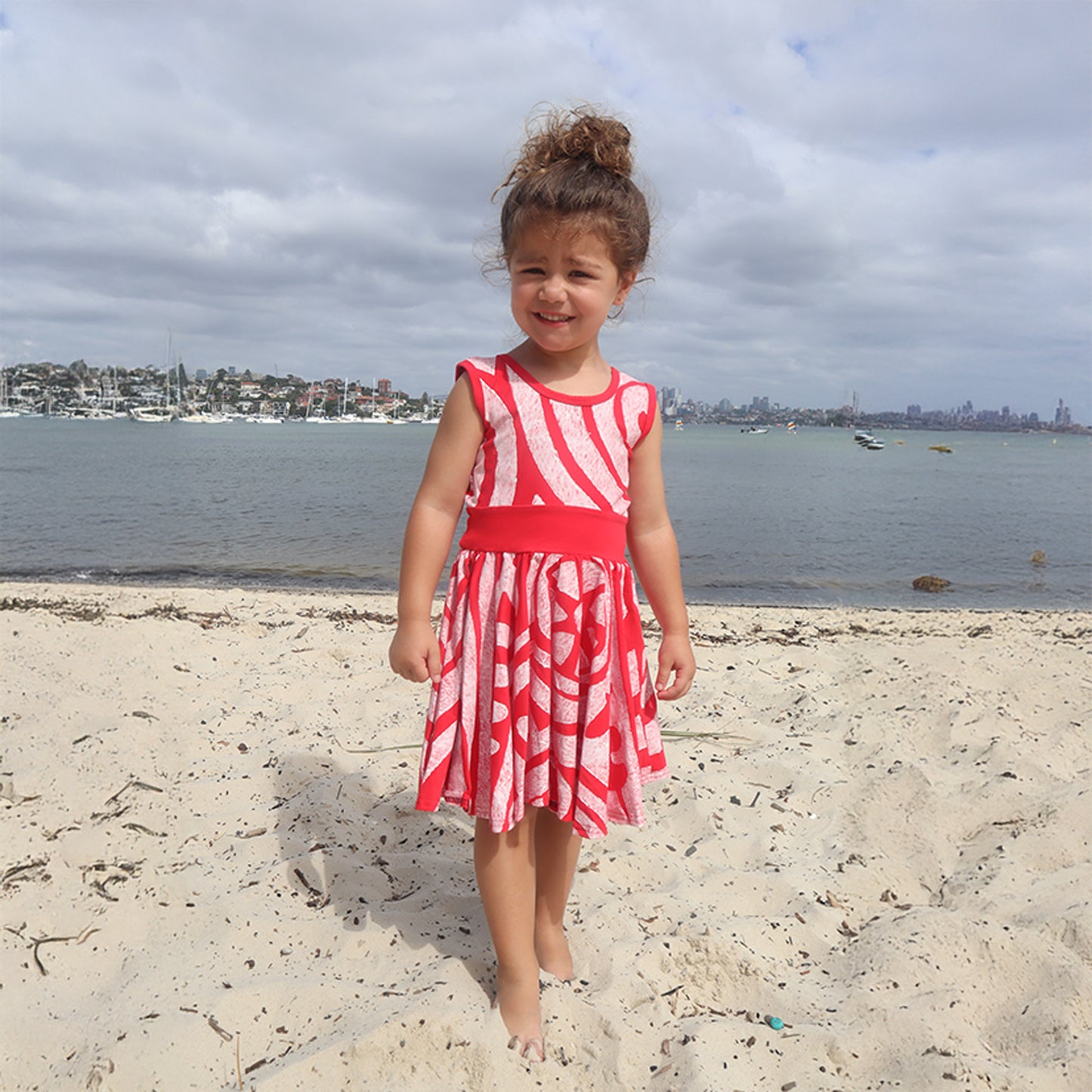 Terehei Dress (Girls) – Forever Polynesia × PIA