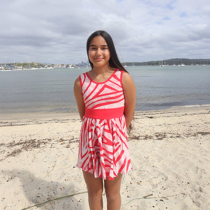 Terehei Dress (Girls) – Forever Polynesia × PIA