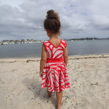 Terehei Dress (Girls) – Forever Polynesia × PIA