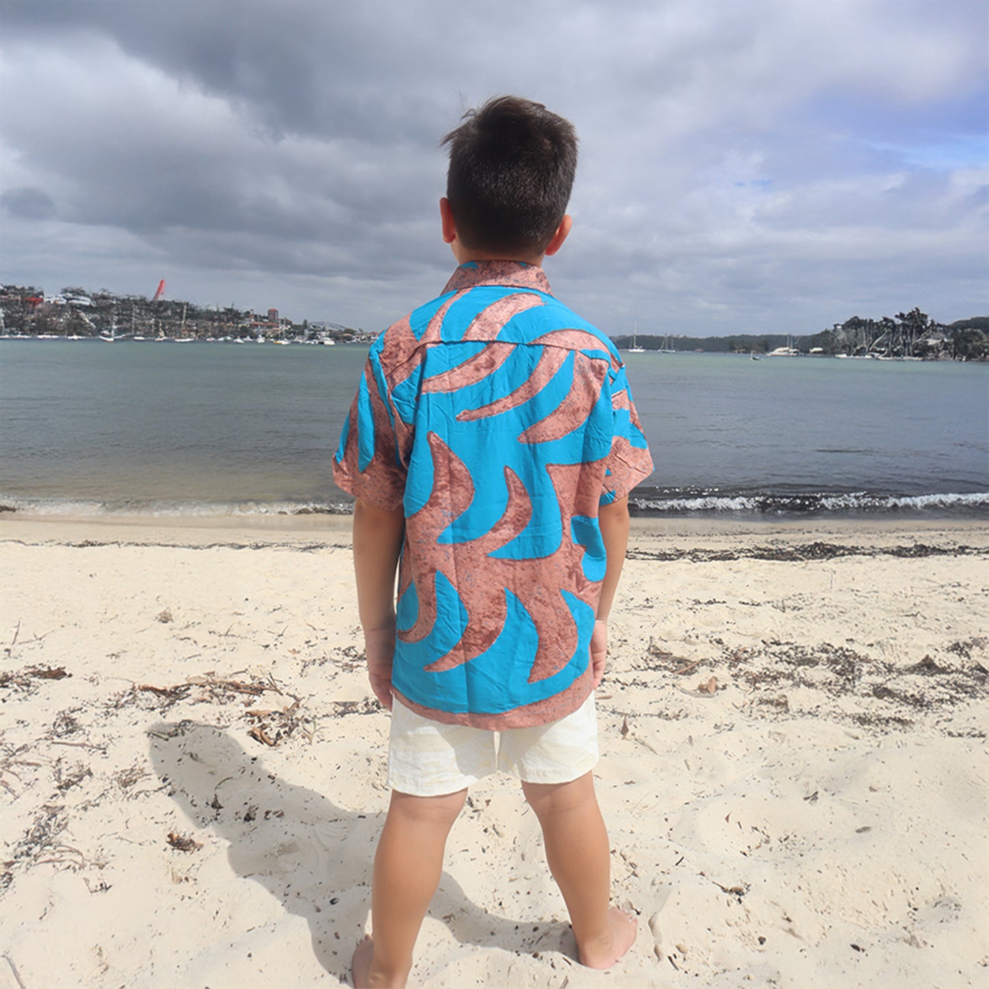 Terehei Shirt (Boys) – Forever Polynesia × PIA