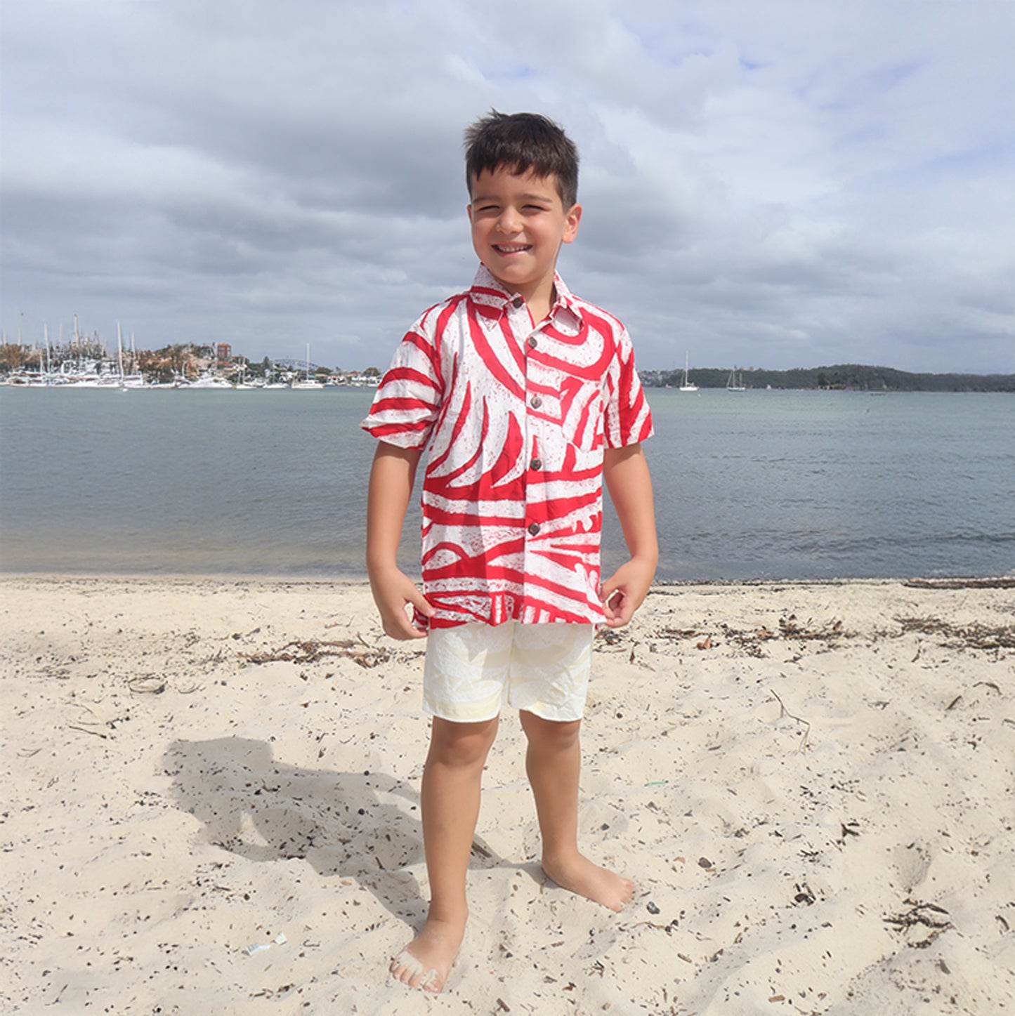 Terehei Shirt (Boys) – Forever Polynesia × PIA