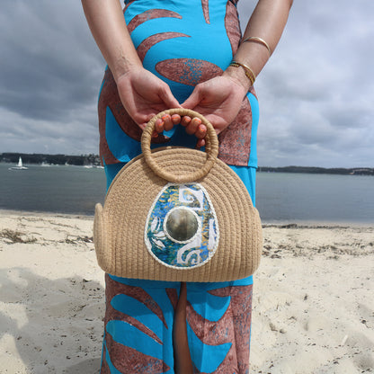 Kealoʻa x Forever Polynesia – One-of-a-Kind Tiare Small Handbag