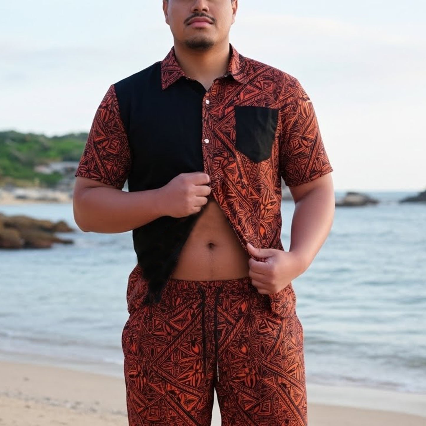 Lele Slim Shirt & Toa Shorts