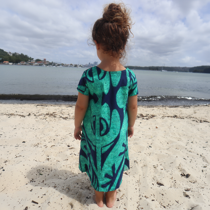 Vonu Dress (Girls) – Forever Polynesia × PIA