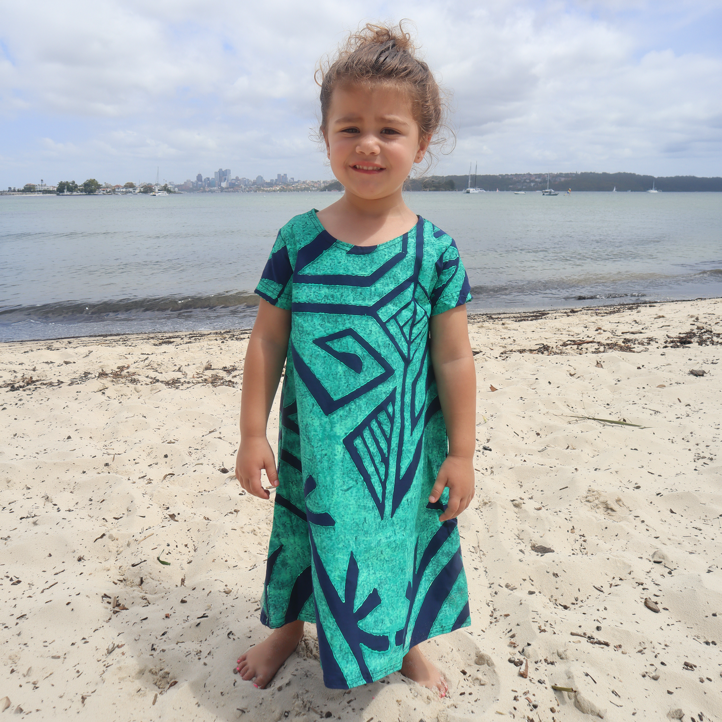 Vonu Dress (Girls) – Forever Polynesia × PIA