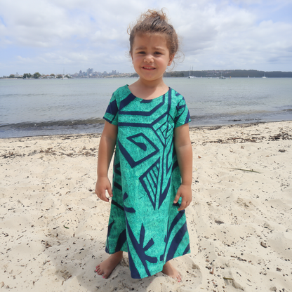 Vonu Dress (Girls) – Forever Polynesia × PIA