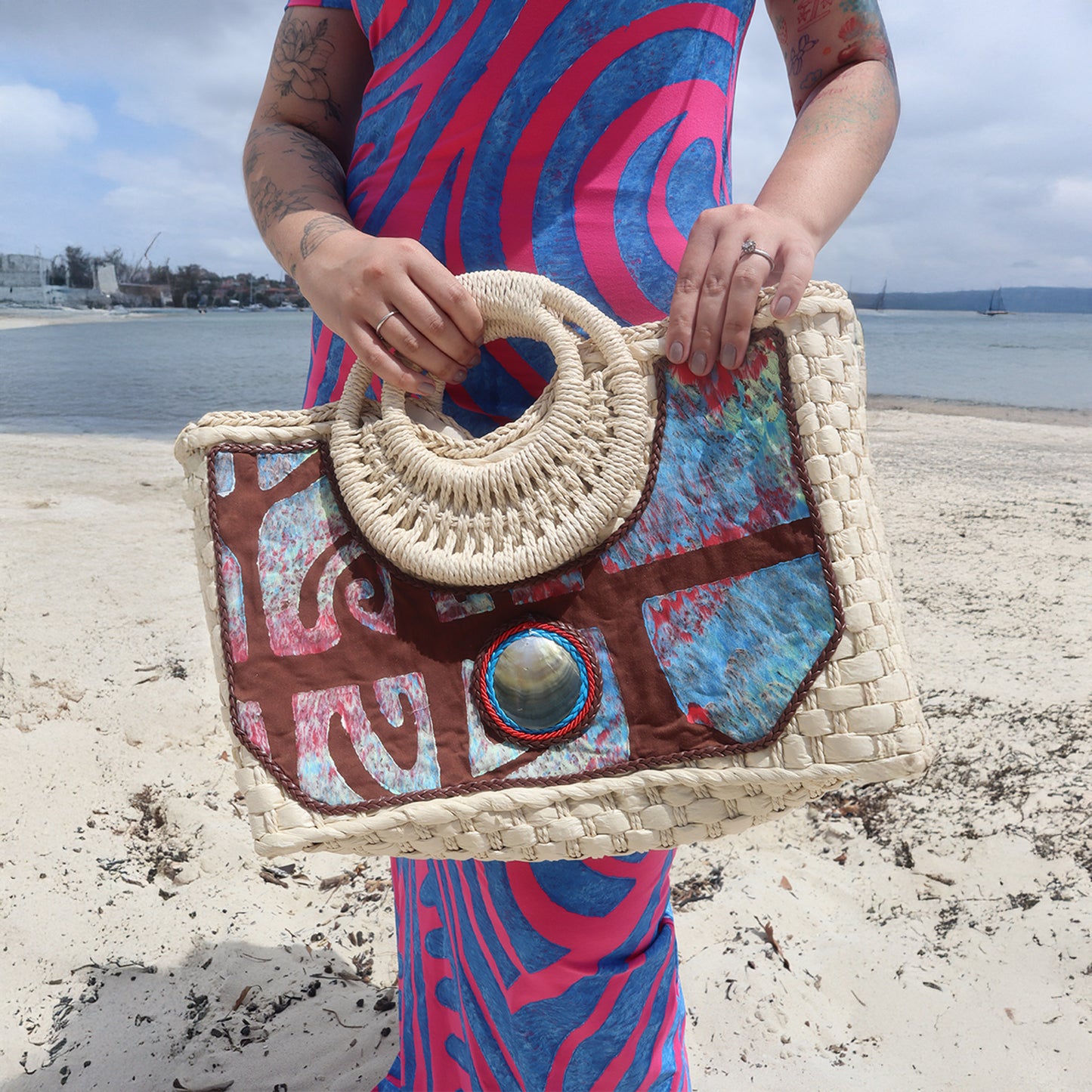 Kealoʻa x Forever Polynesia – One-of-a-Kind Waiola Large Bag