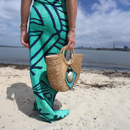 Kealoʻa x Forever Polynesia – One-of-a-Kind Wakaya Handbag III