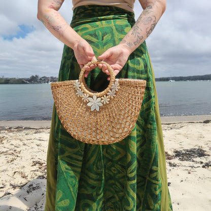 Kealoʻa x Forever Polynesia – One-of-a-Kind Wakaya Handbag IV (Small)